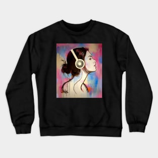 My life is music Crewneck Sweatshirt